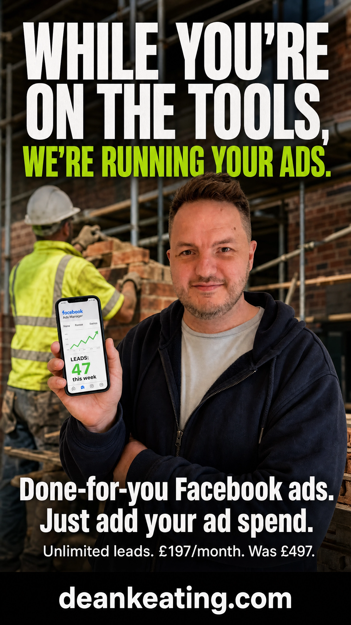 While you're on the tools, we're running your ads
