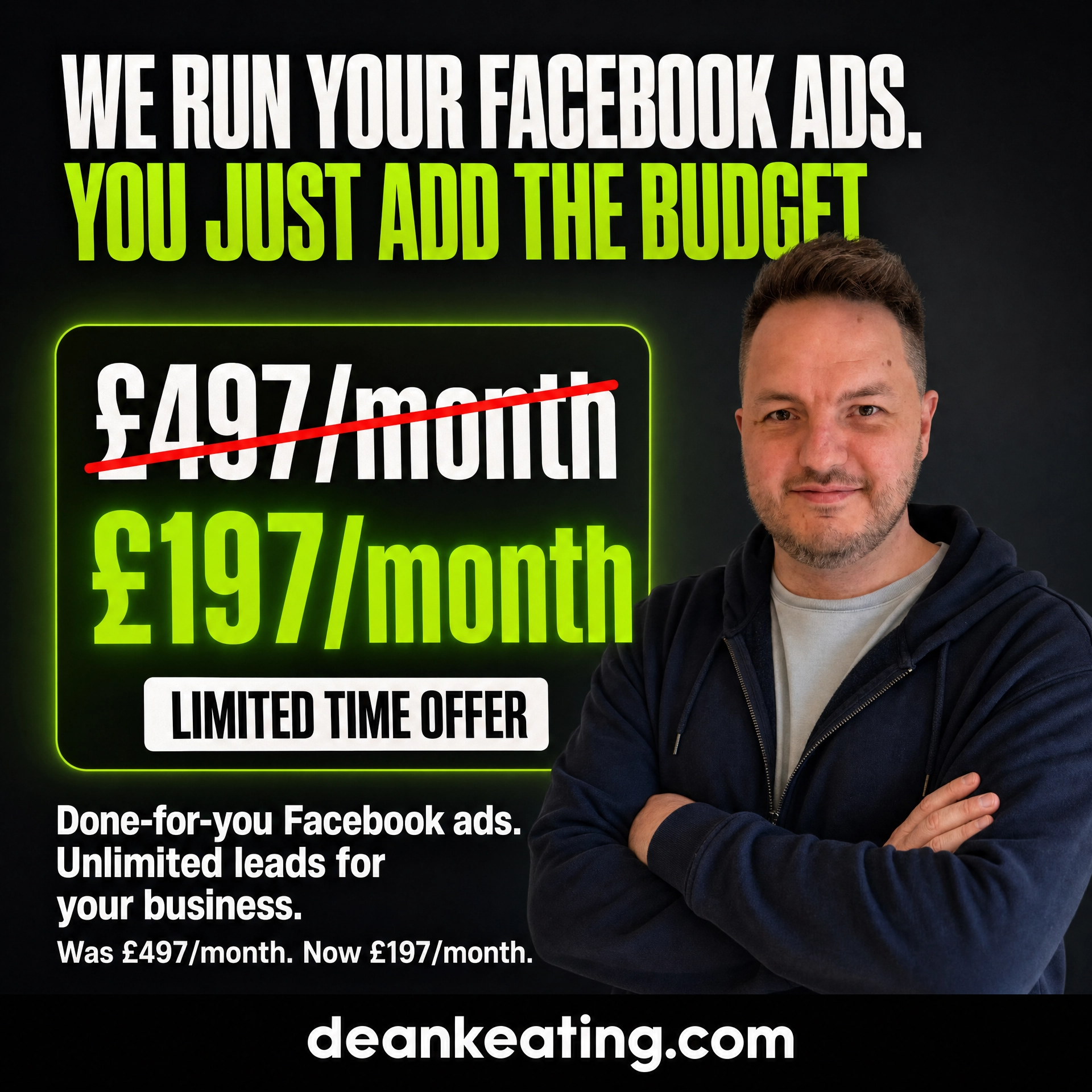 Done-for-you Facebook Ads for UK Tradesmen — Dean Keating